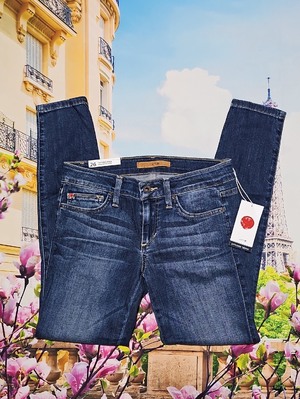 Joe's Jeans Japanese Denim Vixen Sassy Skinny Ankle Jeans‎ Size 26 New